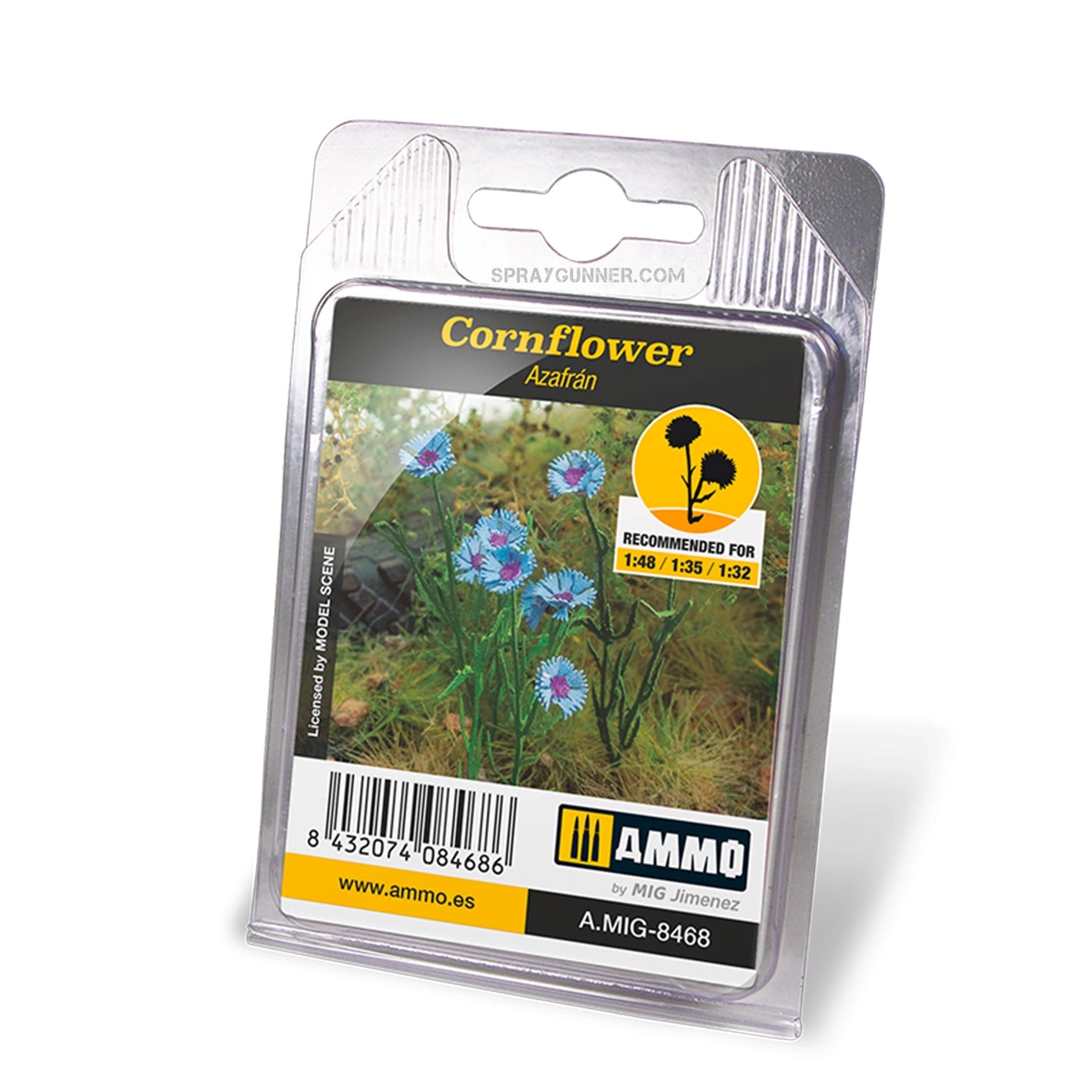 AMMO by MIG Laser Cut Vegetation - Cornflowers