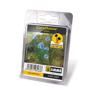 AMMO by MIG Laser Cut Vegetation - Cornflowers