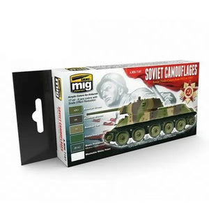 AMMO by MIG Acrylic Sets - 1935-1945 SOVIET CAMOUFLAGES - SprayGunner