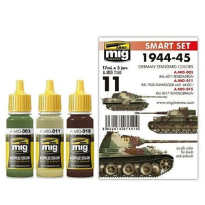 AMMO by MIG Acrylic Sets - 1944-1945 GERMAN STANDARD COLORS