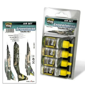 AMMO by MIG Acrylic Sets - ARGENTINIAN COLORS VOL.1 (ALSO FALKLANDS WAR) - SprayGunner