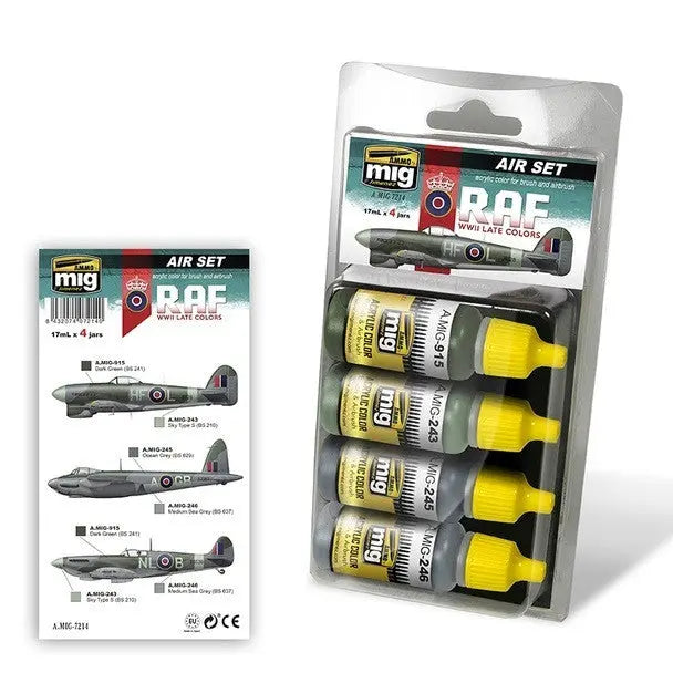 AMMO by MIG Acrylic Sets - Late WWII RAF colors