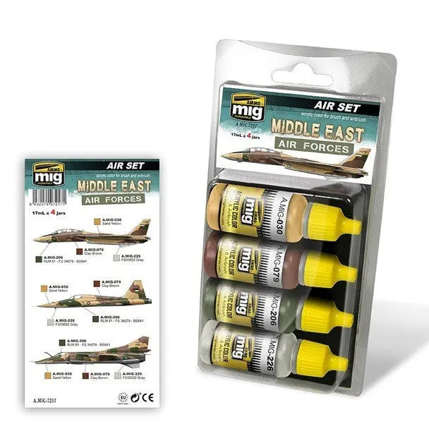 AMMO by MIG Acryl-Sets - MIDDLE EAST AIR FORCES