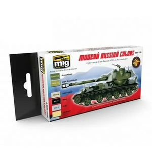 AMMO by MIG Acrylic Sets - MODERN RUSSIAN CAMO COLORS