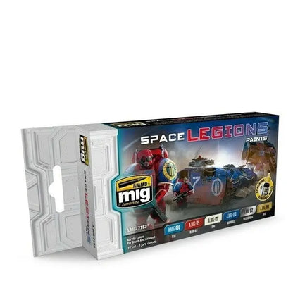 AMMO by MIG Acrylic Sets - SPACE LEGIONS COLOR SET - SprayGunner