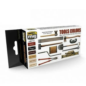 AMMO by MIG Acrylic Sets- TOOLS COLORS
