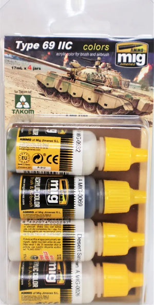 AMMO by MIG Acryl-Sets - TYPE 69 II Farben-Set