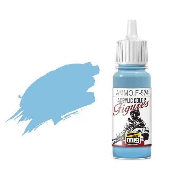 AMMO by MIG Acrylic for Figures - Light Sky Blue - SprayGunner