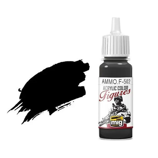 AMMO by MIG Acrylic for Figures - Outlining Black F502