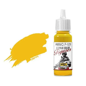 AMMO by MIG Acrylic for Figures - Pure Yellow