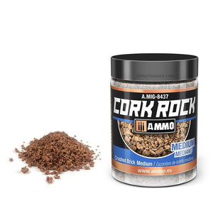 AMMO by MIG CREATE CORK Crushed Brick Medium (Jar 100mL) AMMO by Mig Jimenez at SprayGunner
