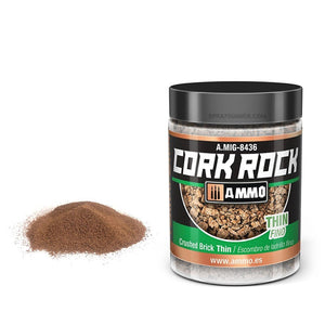 AMMO by MIG CREATE CORK Crushed Brick Thin (Jar 100mL) AMMO by Mig Jimenez at SprayGunner