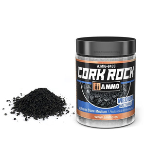 AMMO by MIG CREATE CORK Volcanic Rock Medium (Jar 100mL) AMMO by Mig Jimenez at SprayGunner