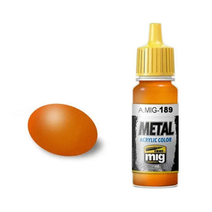 AMMO von MIG Metal Acrylic - Metallic Orange