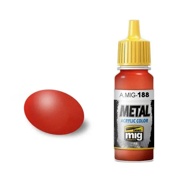 AMMO von MIG Metallacryl - Metallic-Rot