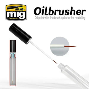 AMMO by MIG Oilbrusher BASIC COLORS SET