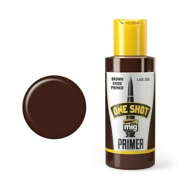 AMMO by MIG One Shot Professional Primers - Brown Oxide