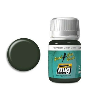 AMMO by MIG Panel Line Wash Verde Oscuro Gris