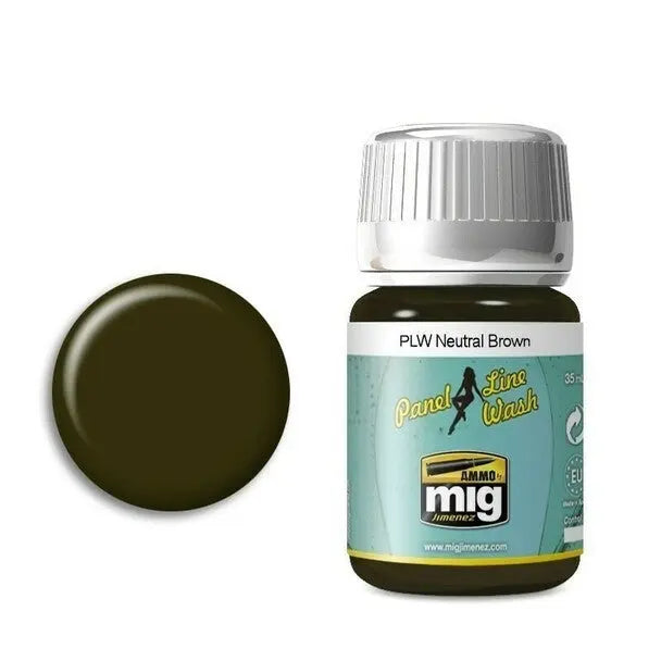 AMMO by MIG Panel Line Wash Neutral Brown