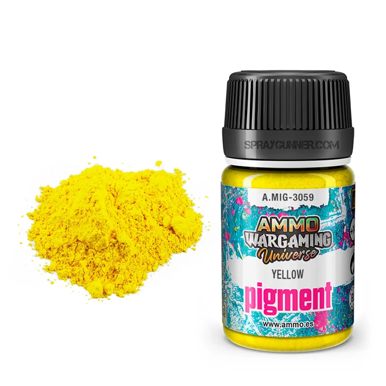 AMMO by MIG Pigments Yellow AMMO by Mig Jimenez