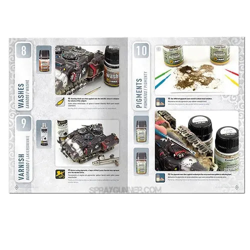 AMMO by MIG Publications AMMO WARGAMING UNIVERSE Book 06 - Weathering Combat Vehicles (English, Castellano, Polski) AMMO by Mig Jimenez