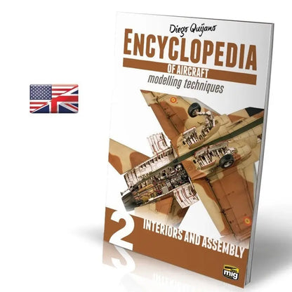 AMMO by MIG Publications - ENCICLOPEDIA DE TÉCNICAS DE MODELADO DE AERONAVES VOL.2: INTERIORES Y MONTAJE (INGLÉS)