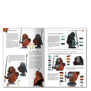 AMMO by MIG Publications - ENCYCLOPEDIA OF FIGURES MODELLING TECHNIQUES VOL. 1 - COLOUR, SHAPE, AND LIGHT (English)