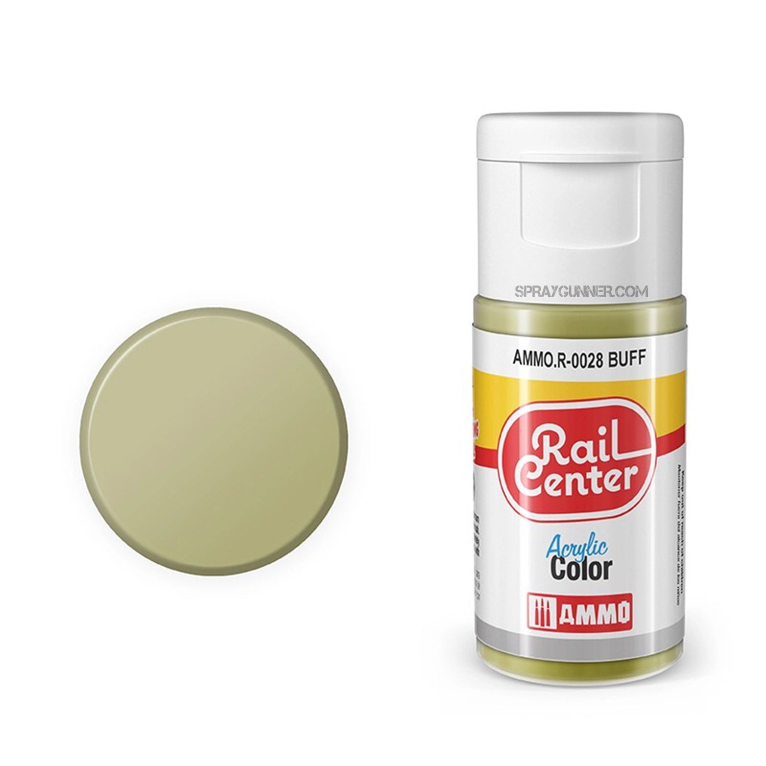 AMMO by MIG Rail Center Acrylic Color - Buff (15ml) AMMO by Mig Jimenez