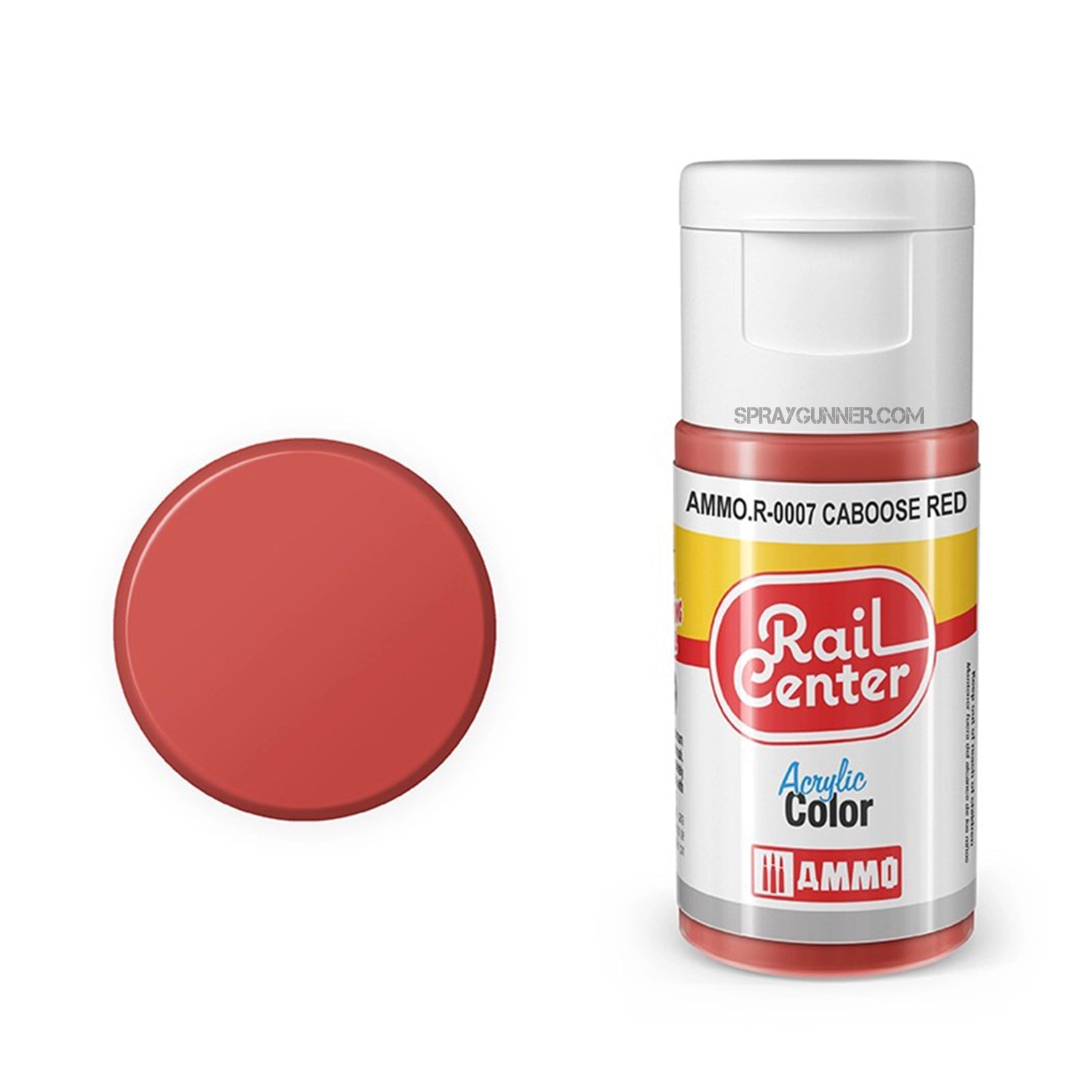 AMMO by MIG Rail Center Acrylic Color - Caboose Red (15ml) AMMO by Mig Jimenez