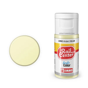 AMMO by MIG Rail Center Acrylic Color - Cream (15ml) AMMO by Mig Jimenez