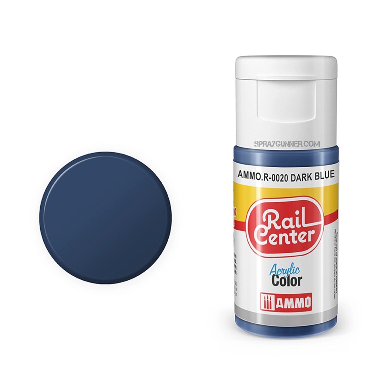 AMMO by MIG Rail Center Acrylic Color - Dark Blue (15ml) AMMO by Mig Jimenez