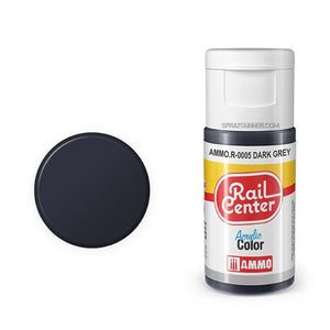 AMMO by MIG Rail Center Acrylic Color - Dark Grey (15ml) AMMO by Mig Jimenez