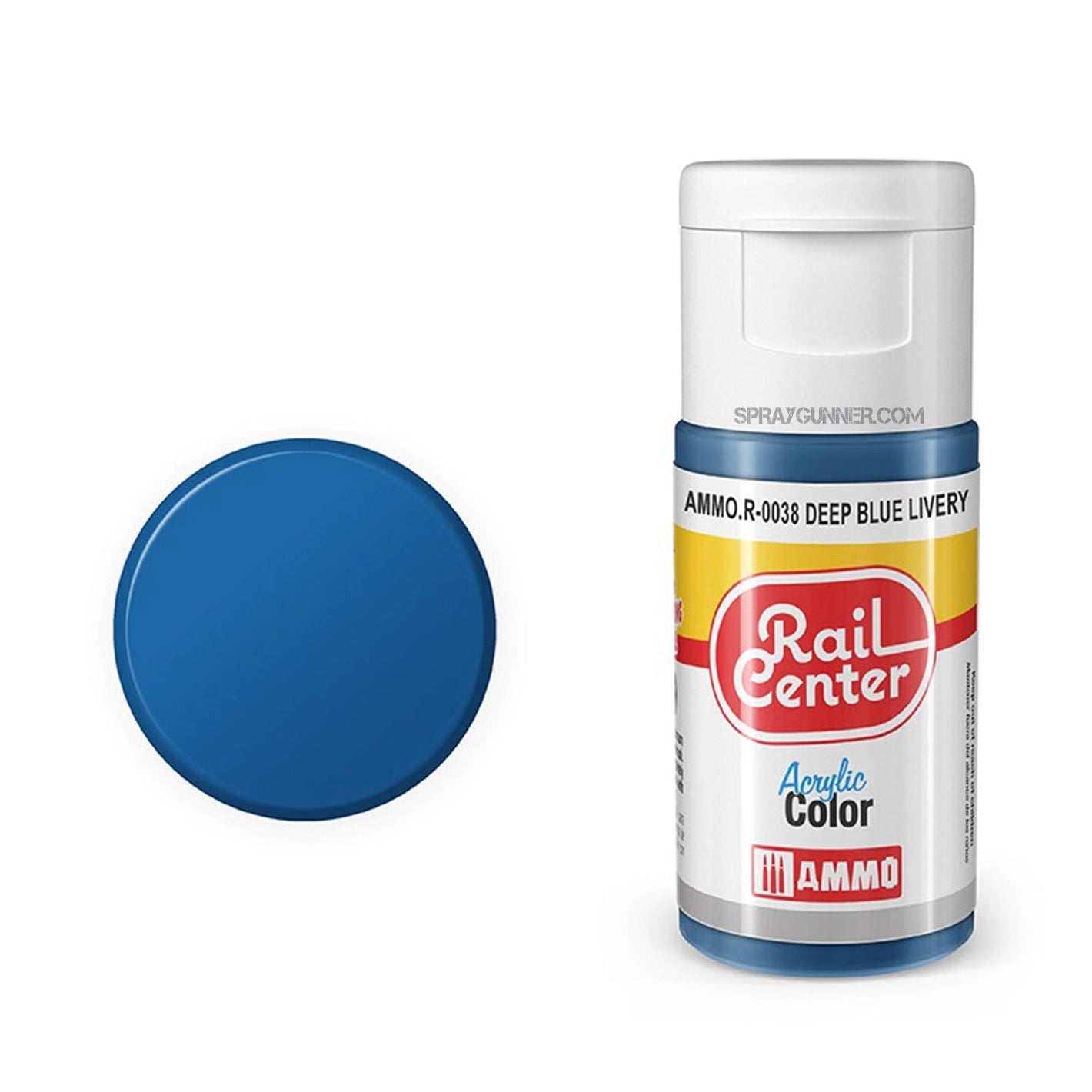 AMMO by MIG Rail Center Acrylic Color - Deep Blue Livery (15ml) AMMO by Mig Jimenez