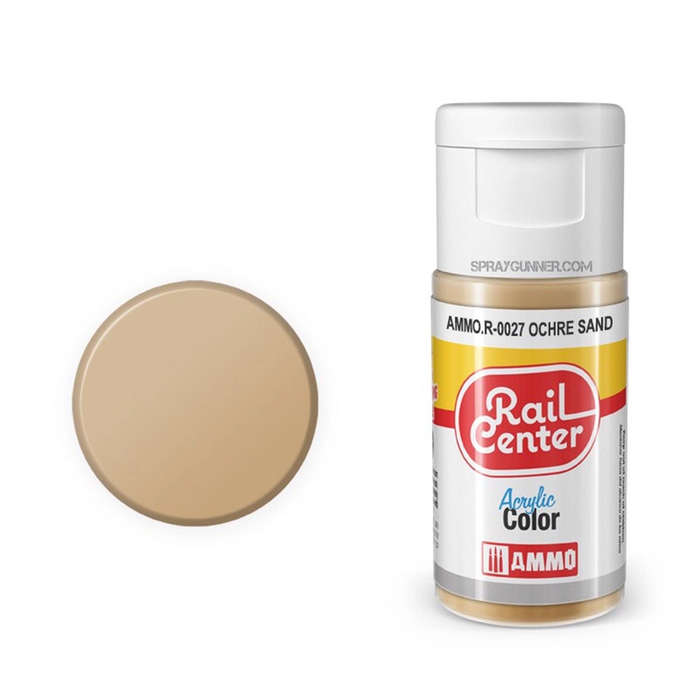 AMMO by MIG Rail Center Acrylic Color - Ochre Sand (15ml) AMMO by Mig Jimenez