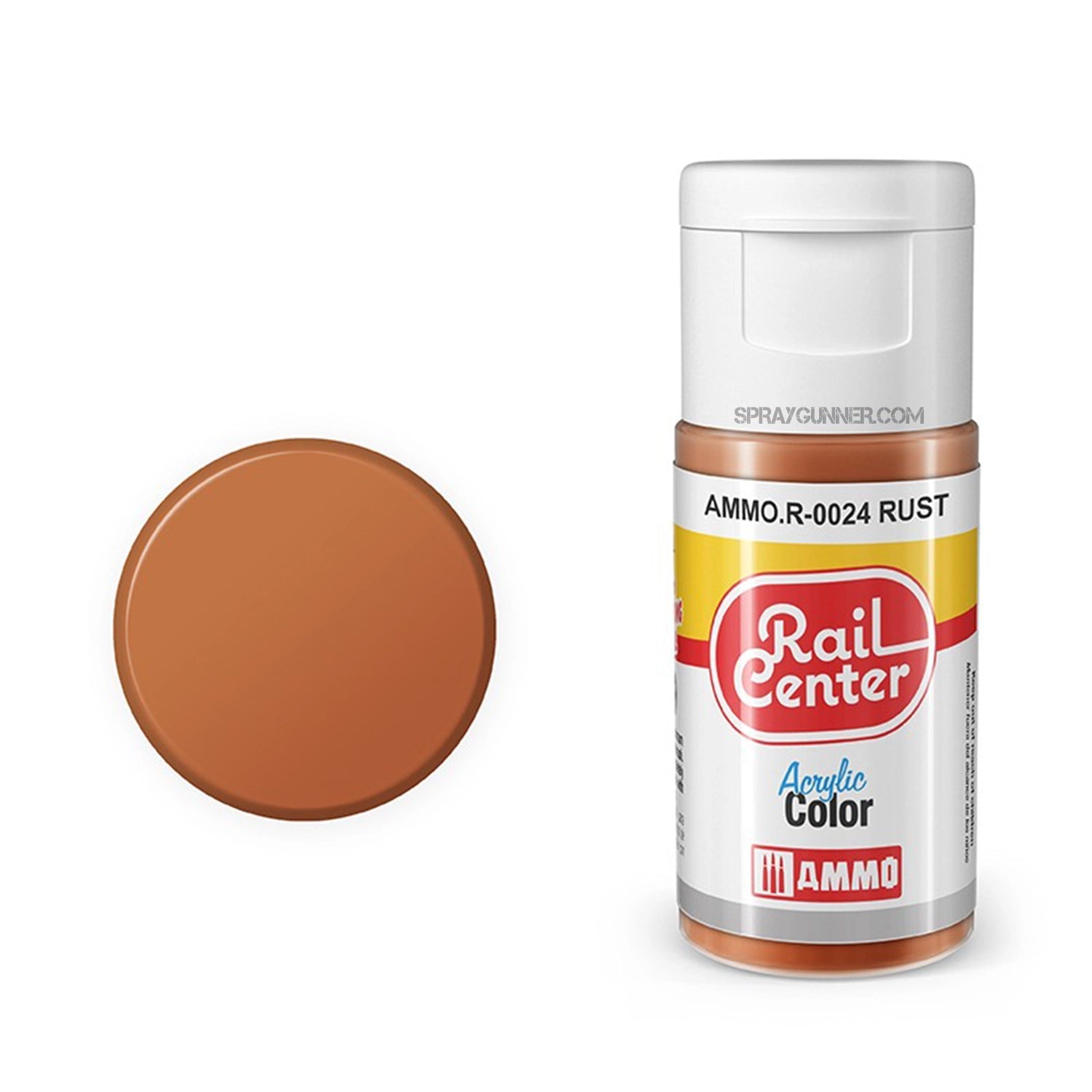 AMMO by MIG Rail Center Acrylic Color - Rust (15ml) AMMO by Mig Jimenez