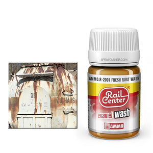 AMMO by MIG Rail Center - Fresh Rust Wash (35 mL) AMMO by Mig Jimenez