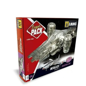 AMMO by MIG Weathering Sets METALLICS SUPER PACK AMMO by Mig Jimenez