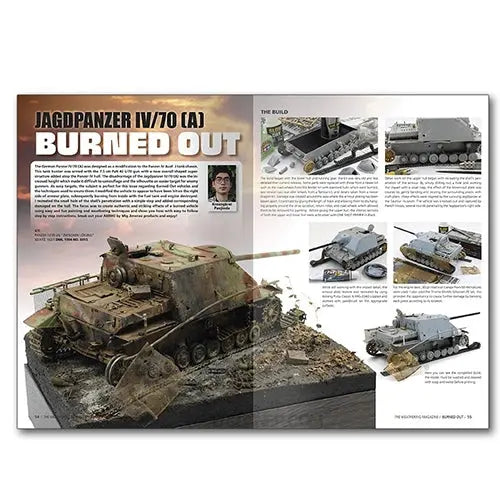 AMMO by MIG: THE WEATHERING MAGAZINE 33 - Burn Out (English) AMMO by Mig Jimenez