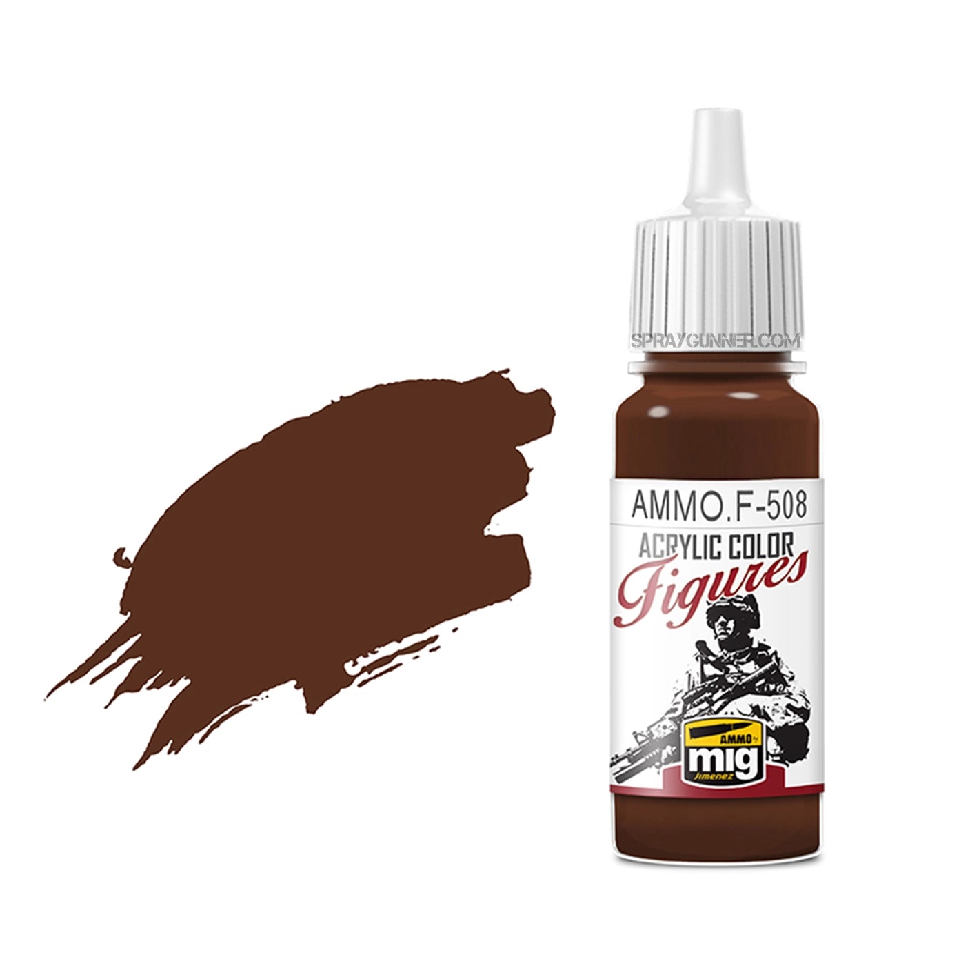 AMMO by MIG Acrylic for Figures - Brown Base FS-30108