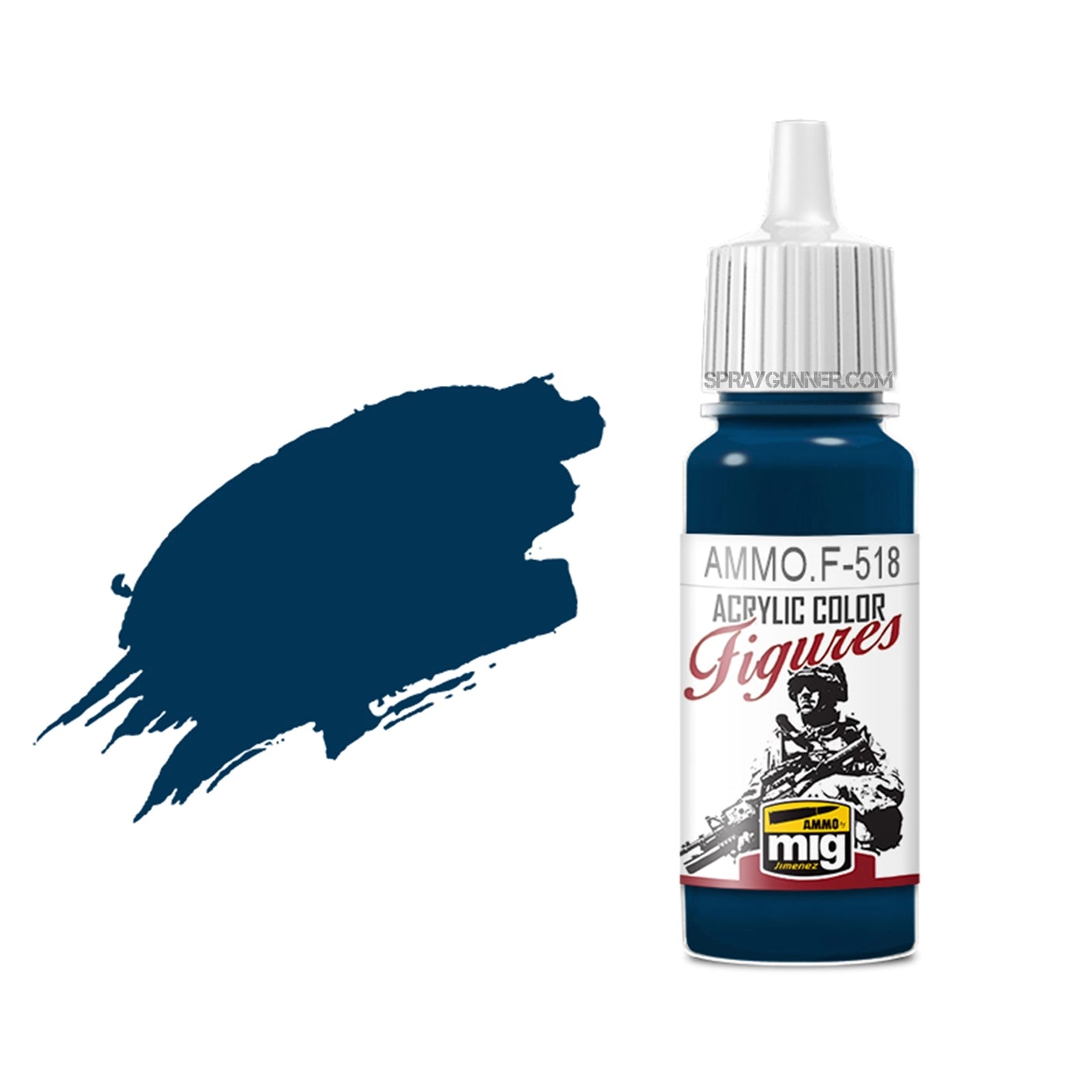 AMMO by MIG Acrylic for Figures - Marine Blue