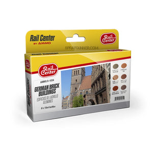 AMMO by MIG Rail Center - German Brick Buildings - SprayGunner