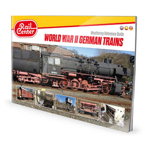 AMMO by MIG RAIL CENTER: Visual Modelers Guide - WWII German Trains (Multilingual)