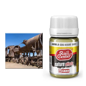 AMMO by MIG Rail Center Nature Effects- Desert Dust (35 mL) - SprayGunner