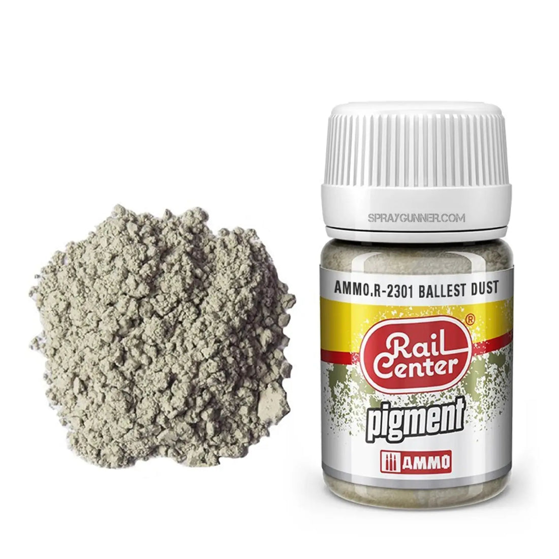 AMMO by MIG Rail Center - Pigment Ballest Dust (35 mL) - SprayGunner
