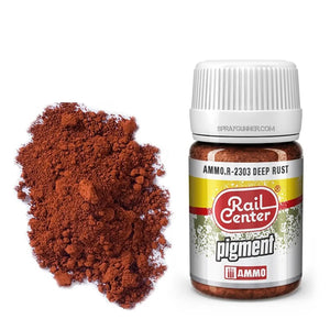 AMMO by MIG Rail Center - Pigment Deep Rust (35 mL) - SprayGunner