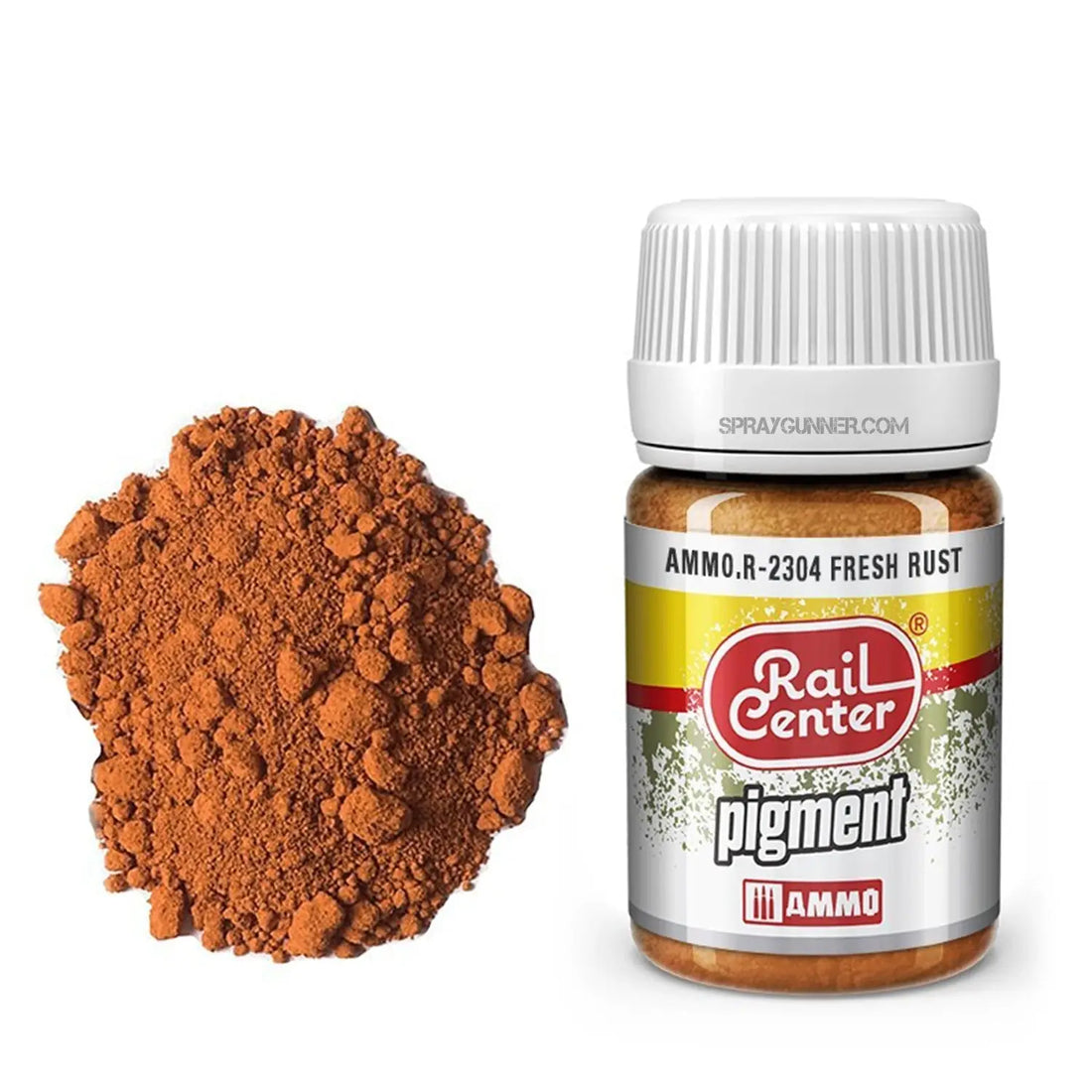 AMMO by MIG Rail Center - Pigment Fresh Rust (35 mL) - SprayGunner