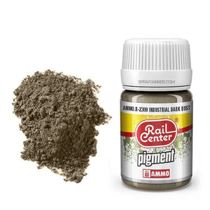 AMMO by MIG Rail Center - Pigment Industrial Dark Dust (35 mL) - SprayGunner