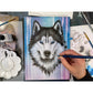 Airbrush Step by Step Stencil Set - Husky