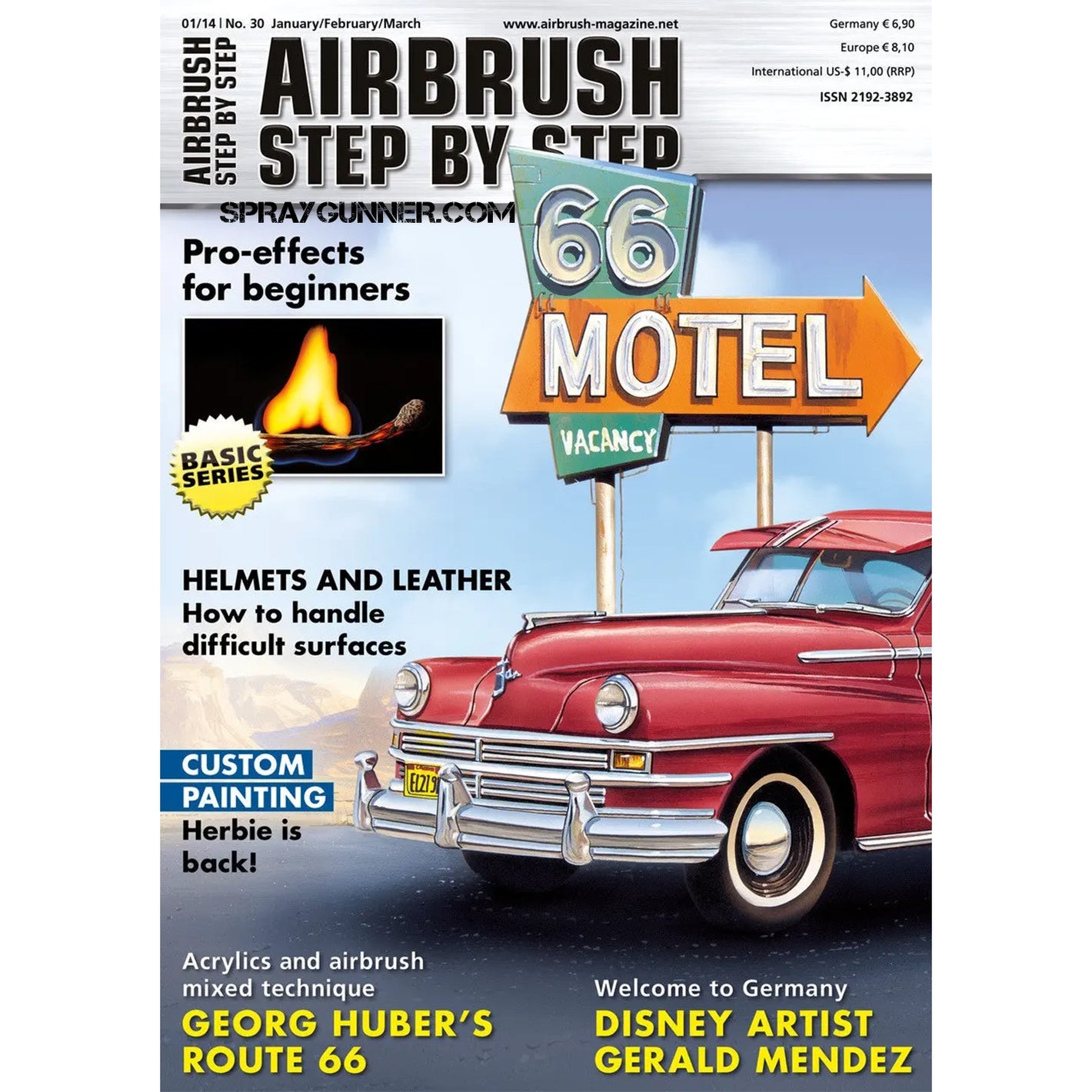 Airbrush Step by Step Magazine 01/14 - SprayGunner