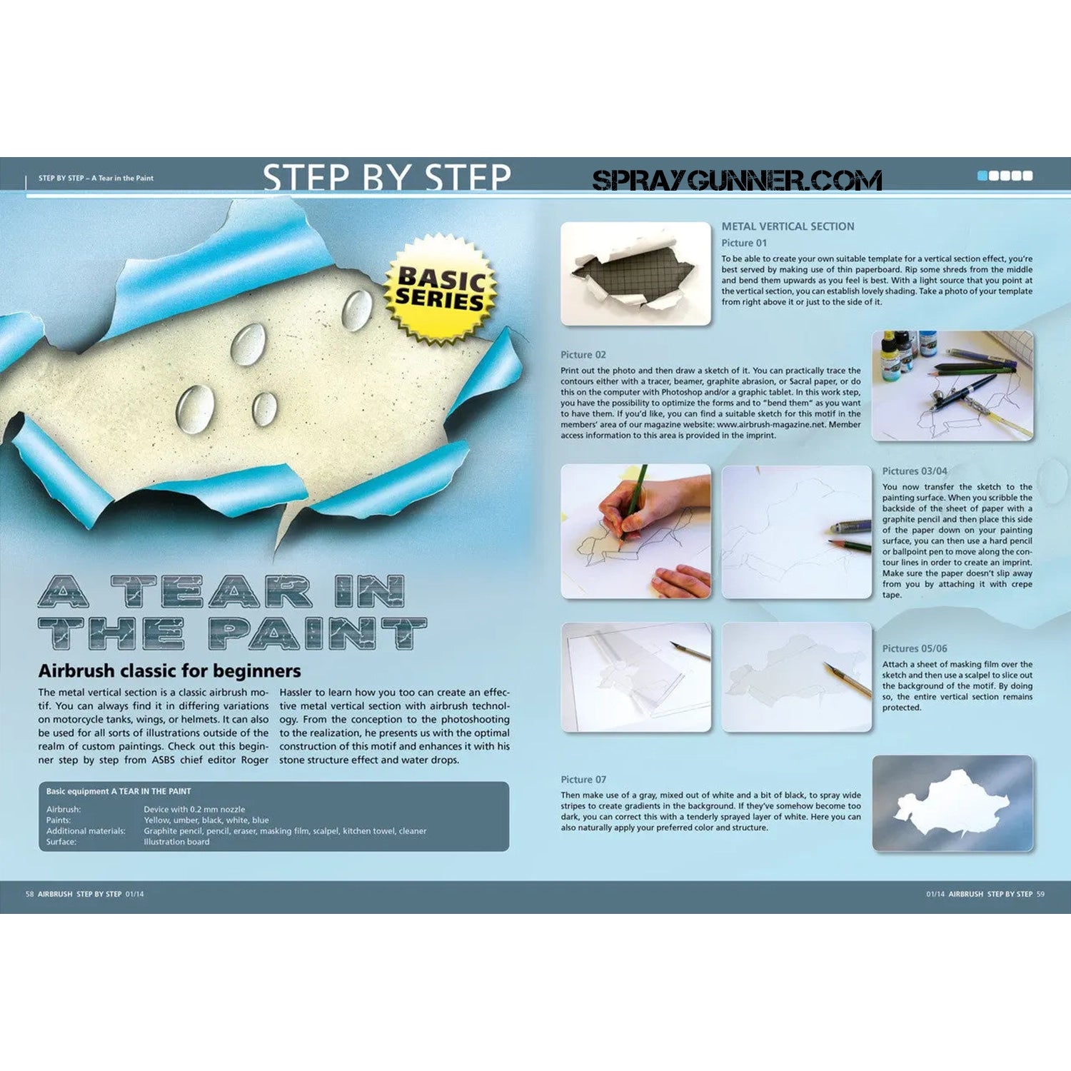 Airbrush Step by Step Magazine 01/14 - SprayGunner